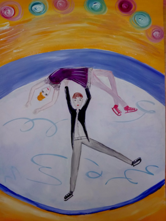 Фигурист рисунок