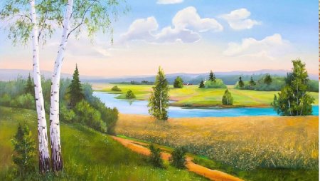Картина природы для детей