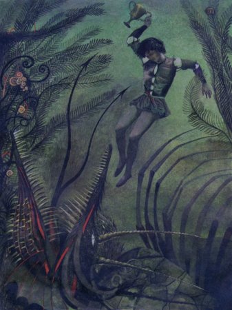 Иллюстрации к балладе Кубок Жуковского 5 класс