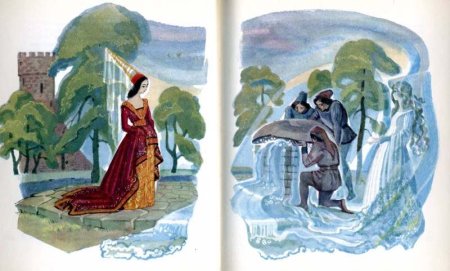 Жуковский Ундина иллюстрации