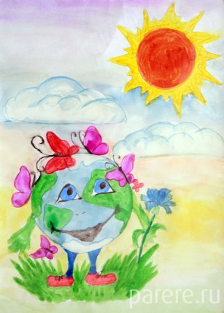 Рисунок на тему экология несложный