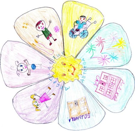 Лепесток рисунок