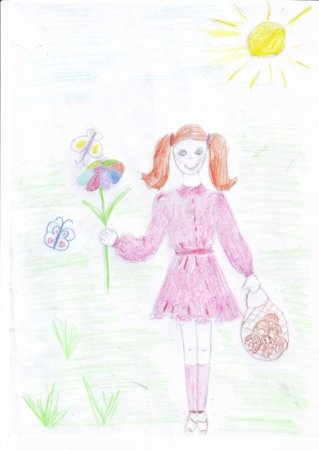 Цветик-семицветик рисунок к сказке