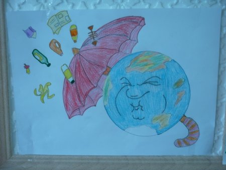 Плакат на тему Защитим свою планету