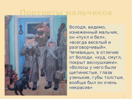 Краткое содержание мальчики Чехов 4 класс