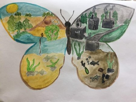 Плакат Защитим свою планету