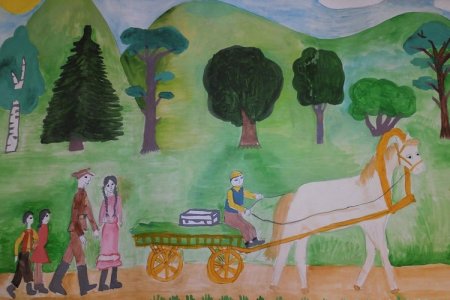 Иллюстрации к произведениям Мустая Карима