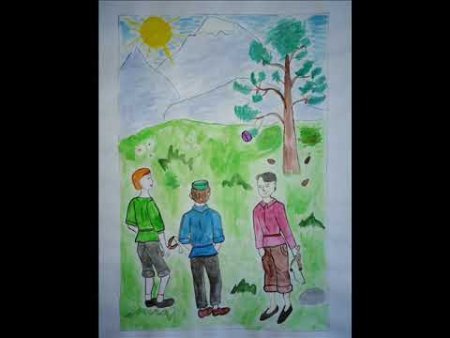 Иллюстрации к произведениям Мустая Карима