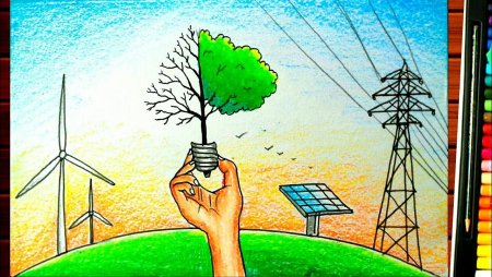 Рисунок на тему энергия