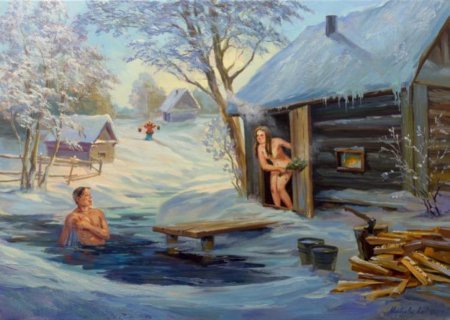 Герасимов художник картины баня