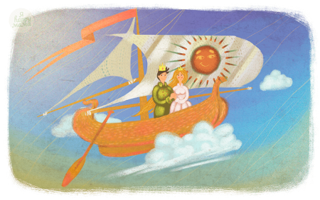 Русские народные сказки Летучий корабль