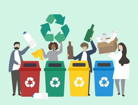 Сортировка и переработка мусора