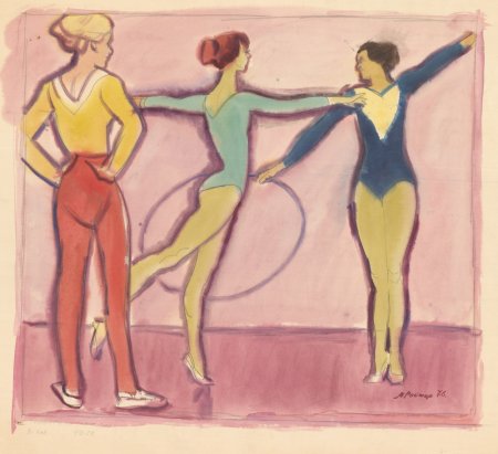 Мультяшные гимнастки