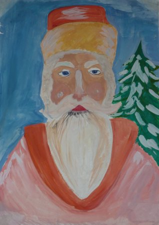 Мороз красный нос иллюстрации