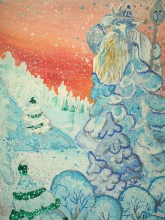 Николай Алексеевич Некрасов Мороз красный нос