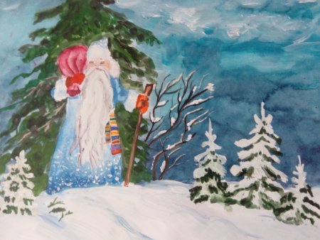 Николай Алексеевич Некрасов Мороз красный нос