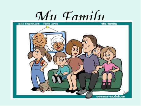 Моя семья на английском языке