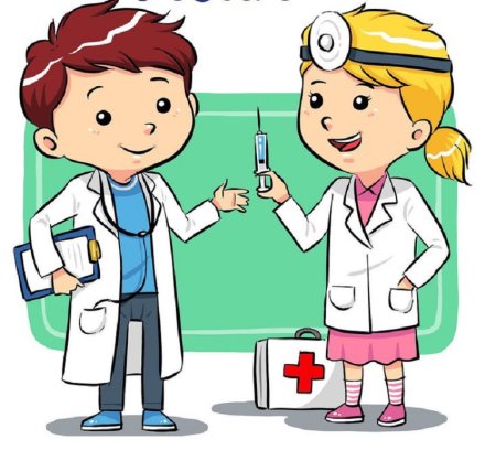 Врач рисунок