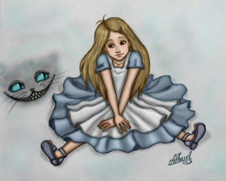 Белый кролик Алиса Шляпник