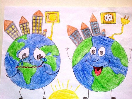 Рисунок на тему энергосбережение