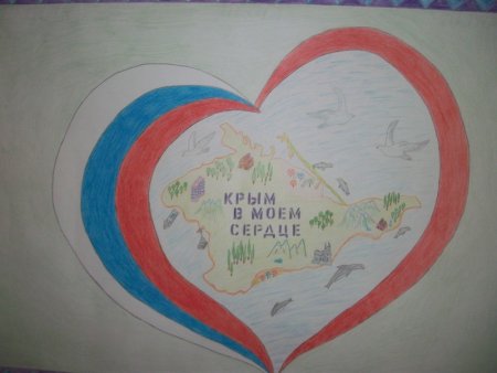 Крым в Моем сердце рисунки на конкурс