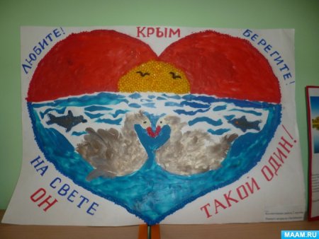 Рисунки на тему Крым в моём сердце