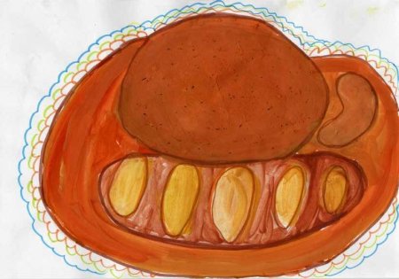 Рисование на тему хлебобулочные изделия