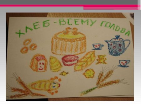 Рисование на тему хлебобулочные изделия