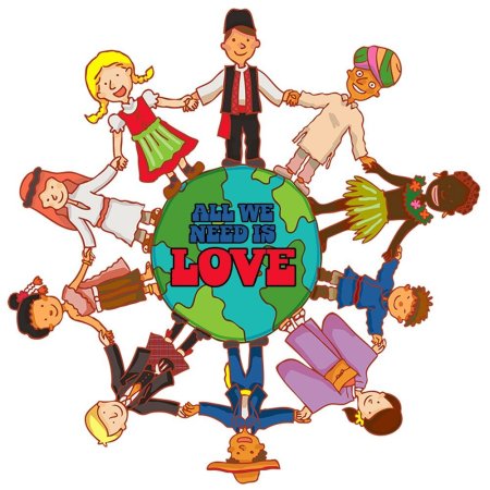 Плакат на тему Дружба народов