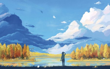 Пейзажи для срисовки