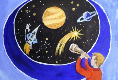 Космос глазами детей