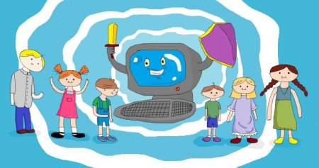 Кибербезопасность рисунок детский