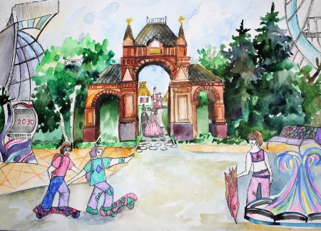 Краснодар рисунок