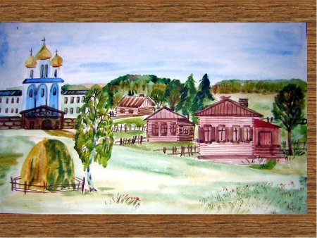 Древний город изо 4 класс