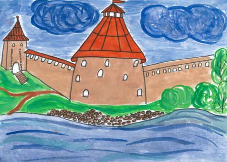 Родной угол древнерусский город крепость