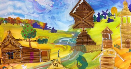 Деревня деревянныймиир