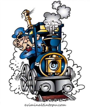 Рисунок ко Дню железнодорожника