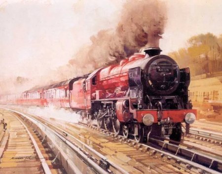 Открытки с железной дорогой