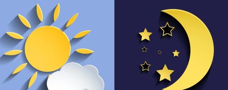 Значок день ночь