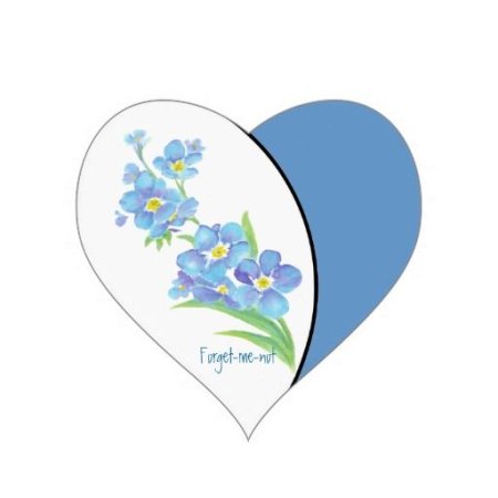 Эмблема незабудки