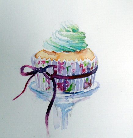 Акварельные сладости