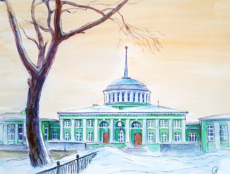 Мурманск рисунок