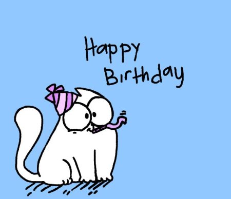 С днем рождения Саймон