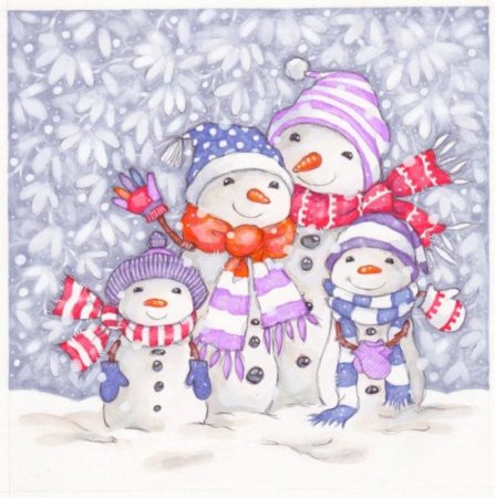 Новогодняя открытка