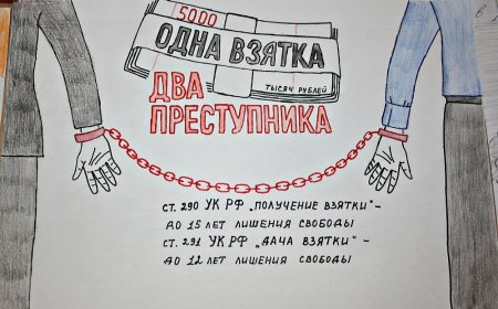 Плакат на тему коррупция