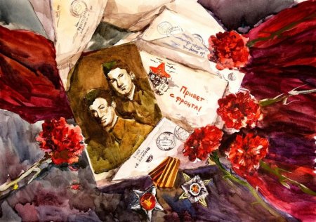 День Победы живопись