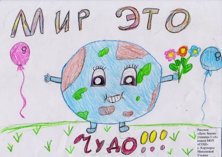 День земли конкурс рисунков