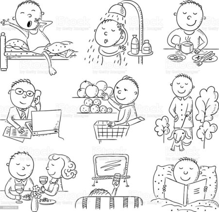 Распорядок для для дошкольников