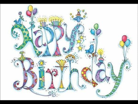 С днём рождения на английском