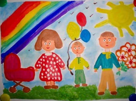 Рисование на тему день защиты детей